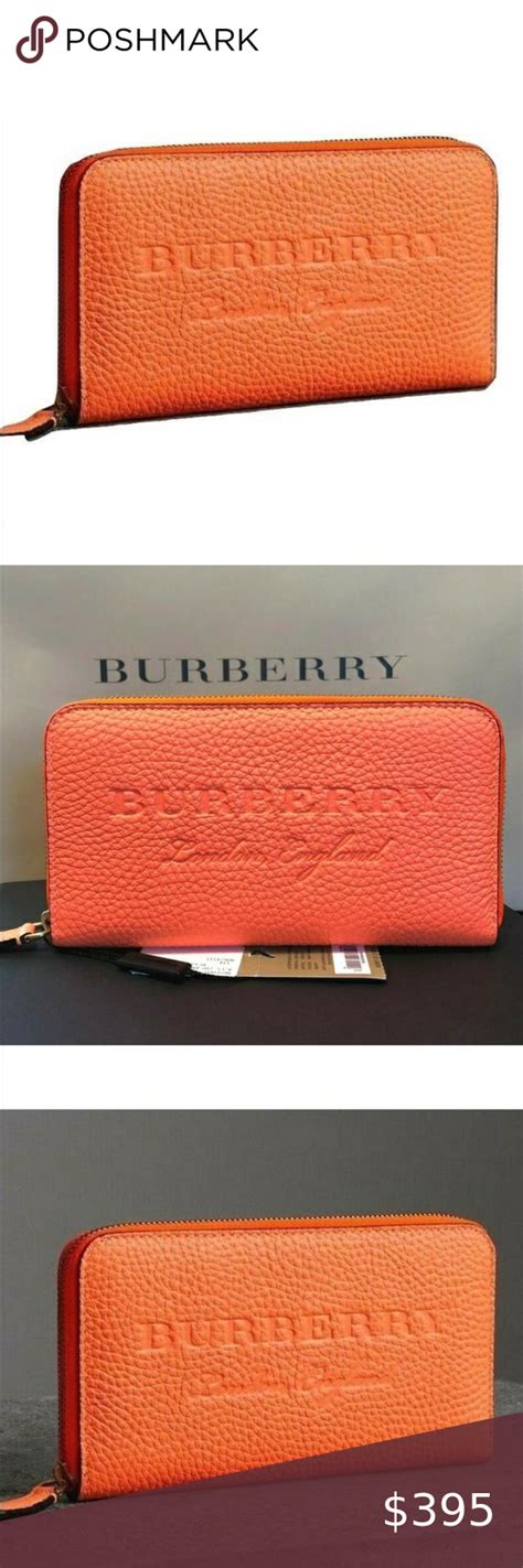 burberry orange wallet nen